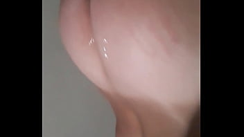 My ass all covered in mine and his cum